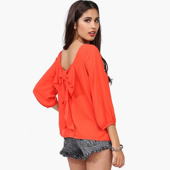 LAST ONE!  NWT Bow in Back Top - Picture 7 of 7